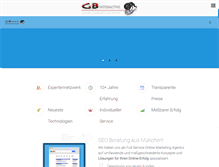 Tablet Screenshot of gbinteractive.de